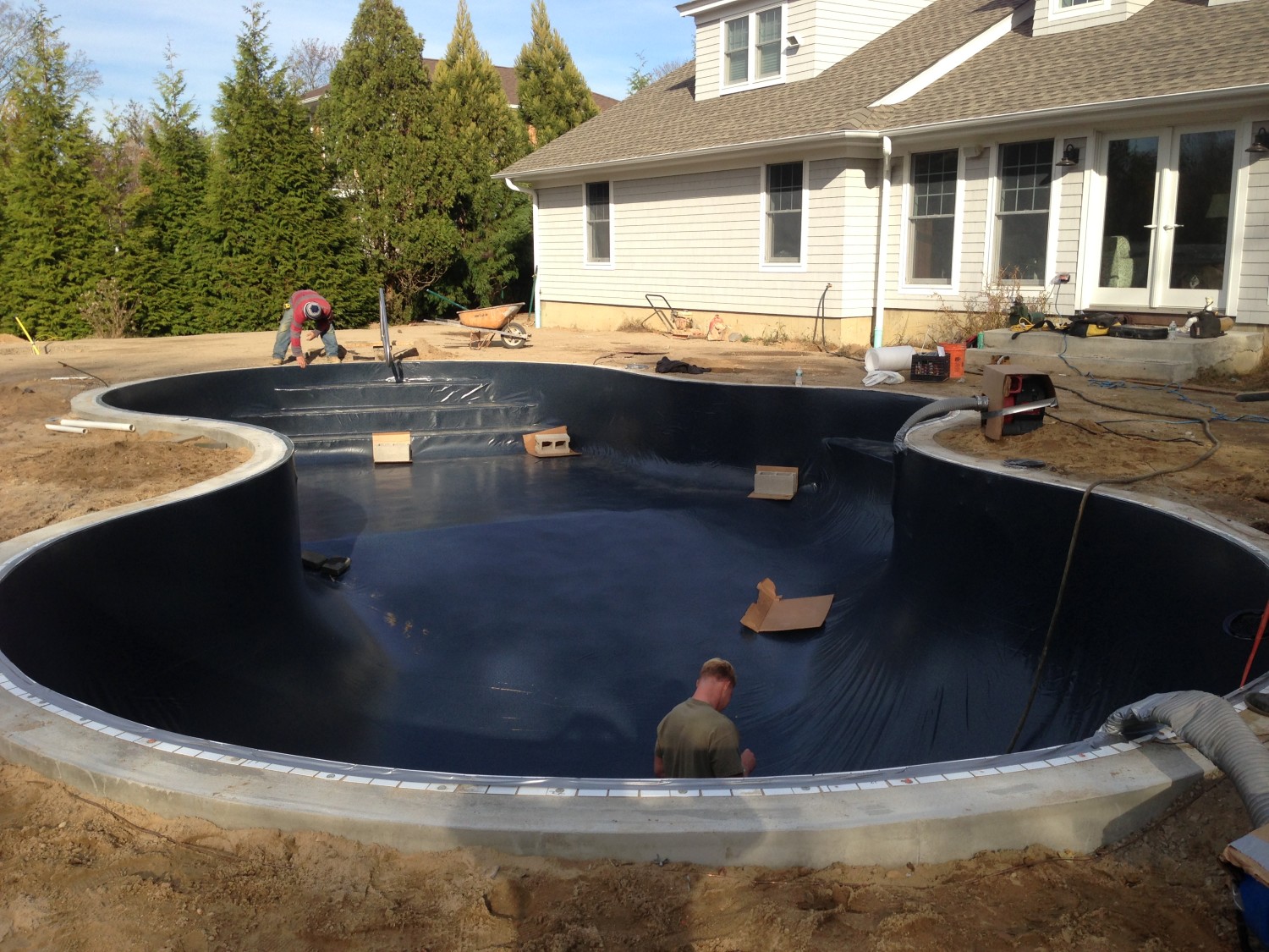 vinyl liner pools installation