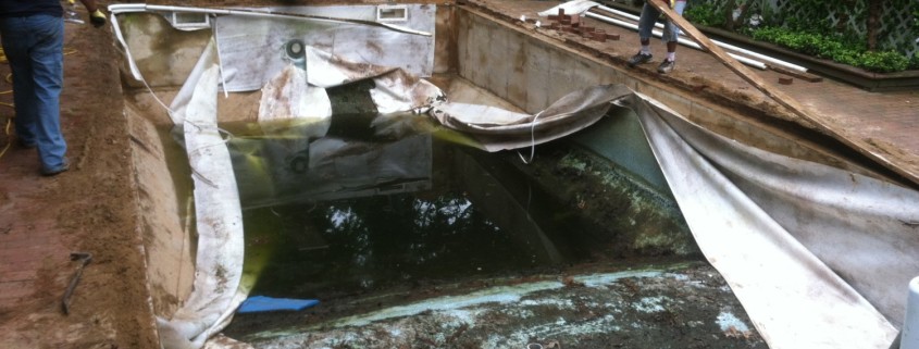 East Hampton pool rebuild