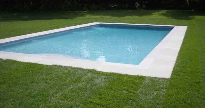 New Gunite pool installation