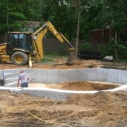 Pool installation and excavation suffolk county