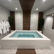 Custom indoor spa